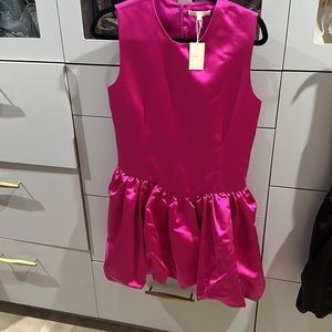 Fuchsia pink dress